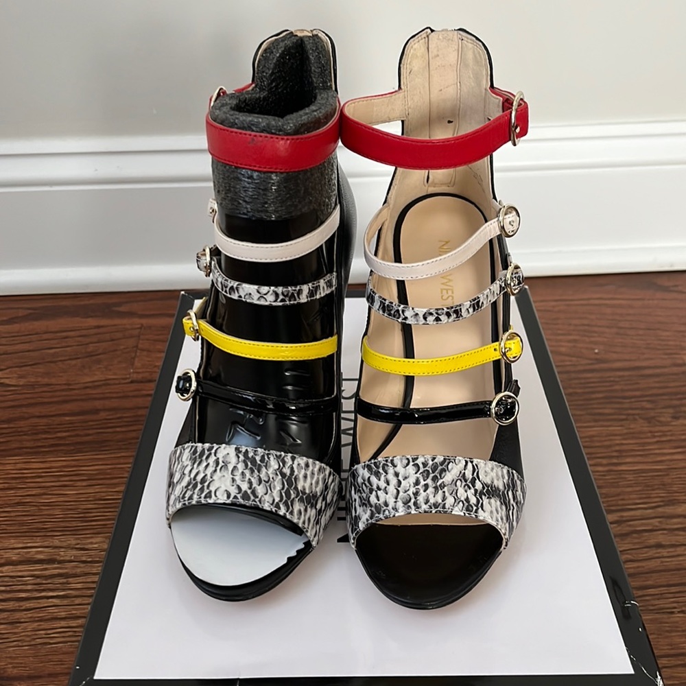 New in Box - Nine West Size 7.5 peep toe heels